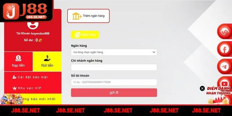 Trang web J88 có thể yêu cầu bạn xác minh danh tính trước khi đổi thưởng