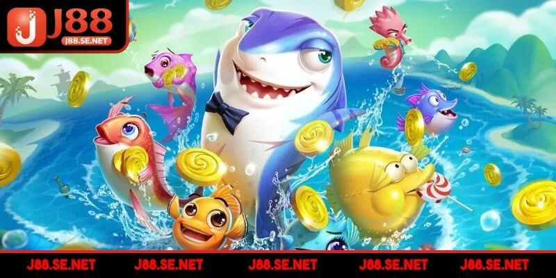 Hình ảnh trong từng trò chơi săn cá được thiết kế bắt mắt